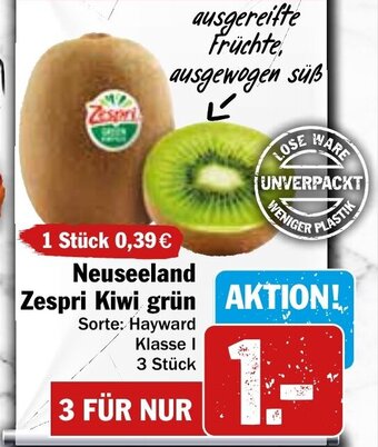 Hit Neuseeland Zespri Kiwi Grün Angebot