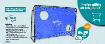 PENNY Solex Sports Fußballtor Angebot