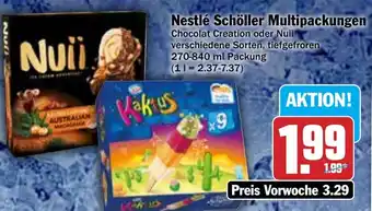 Hit Nestlé Schöller Multipackungen 270-840 ml Packung Angebot