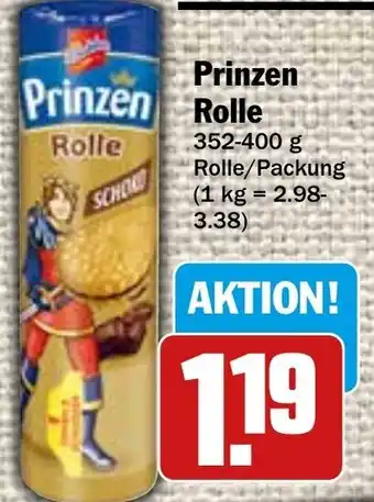Hit Prinzen Rolle 352-400 g Rolle/Packung Angebot