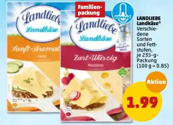 PENNY Landliebe Landkäse 235 g Angebot