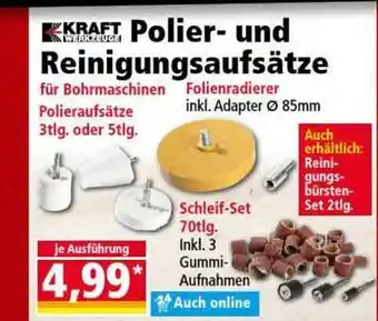 Norma Kraft Polier- Und Reinigungsaufsätze Angebot