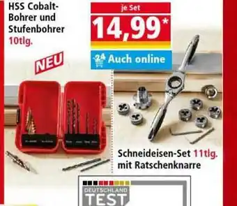 Norma Hss Cobalt Bohrer Und Stufenbohrer 10 Tlg Angebot