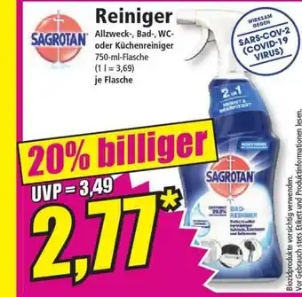 Norma Sagrotan Reiniger 750ml Angebot