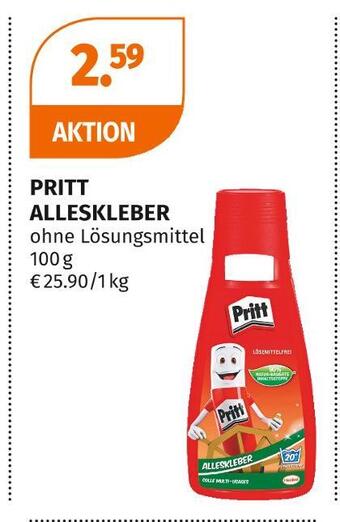 Müller Pritt alleskleber Angebot
