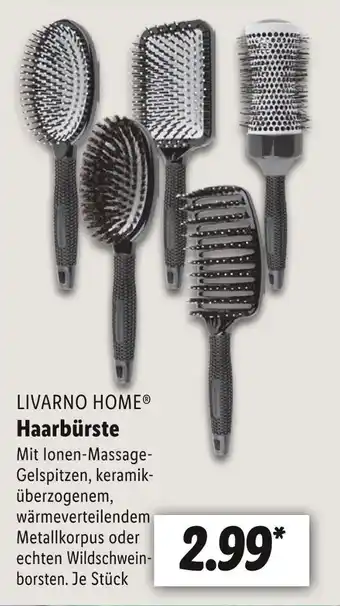 Lidl Livarno home haarbürste Angebot