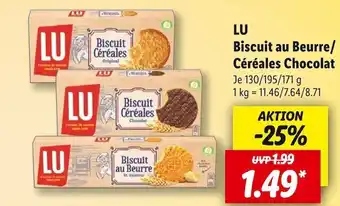 Lidl Lu kekse Angebot