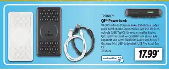 Lidl Tronic qi-powerbank Angebot