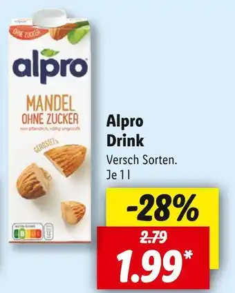 Lidl Alpro drink Angebot