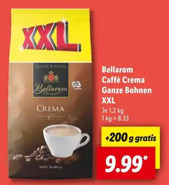 Lidl Bellarom caffè crema Angebot