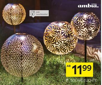 XXXLutz Ambia garden solarleuchte Angebot