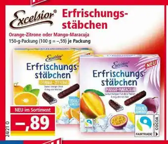 Norma Excelsior Erfrischungsstäbchen Angebot