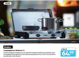 Aldi Süd Enders Campingkocher Brisbane 2 Z Angebot