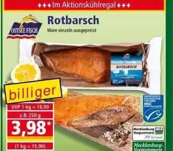 Norma Rotbarsch Ostsee Fisch Angebot