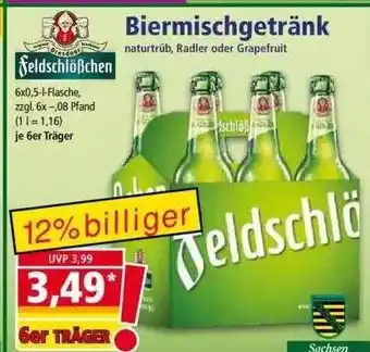 Norma Biermischgetränk Feldschlößchen Angebot