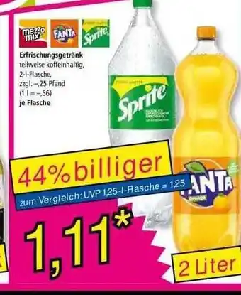 Norma Mezzo Mix Fanta Sprite Erfrischungsgetränk Angebot