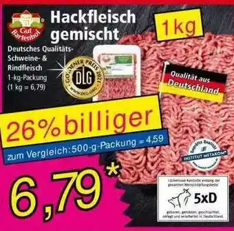 Norma Hackfleisch Gemischt Angebot