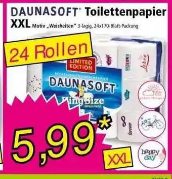 Norma Daunasoft Toilettenpapier Xxl Angebot