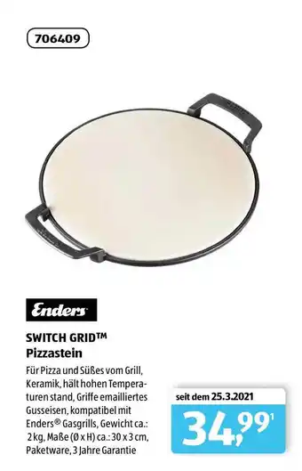 Aldi Süd Enders Switch Grid Pizzastein Angebot