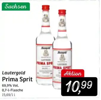 KONSUM Lautergold Prima Sprit 0,7 L Flasche Angebot