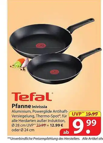 Famila Nord Ost Tefal Pfanne Angebot