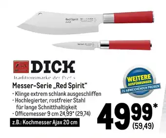 METRO Dick Messer-Serie Red Spirit Angebot