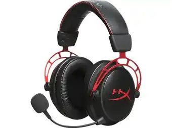 Saturn Hyperx cloud alpha, over-ear gaming headset schwarz/rot Angebot