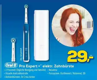 Euronics XXL Oral-b Pro Expert + Elektr. Zahnbürste Angebot