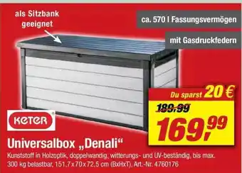 toom Baumarkt Keter Universalbox „denali” Angebot