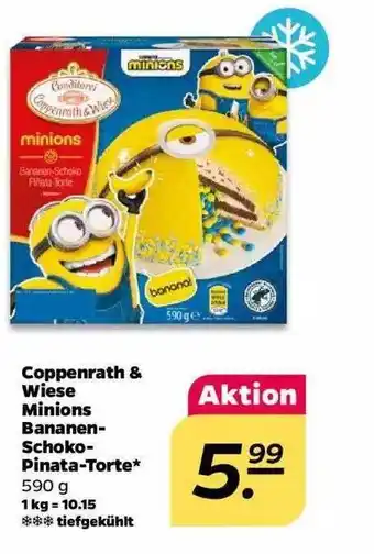 NETTO Coppenrath & Wiese Minions Schoko Pinata Torte Angebot