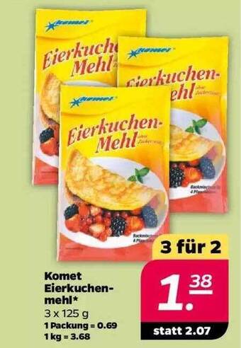 NETTO Komet Eierkuchen Mehl Angebot