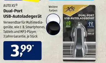 Aldi Süd Auto Xs Dual-port Usb Autoladegerat Angebot