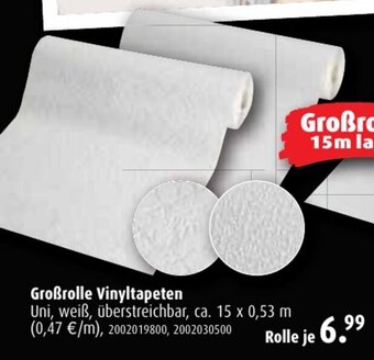 ROLLER Großrolle Vinyltapeten Angebot