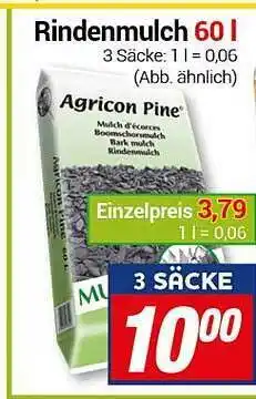 CENTERSHOP Rindenmulch 60 L Angebot