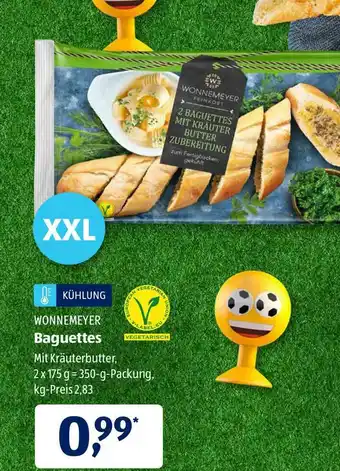 Aldi Süd Wonnemeyer Baguettes 350g Angebot