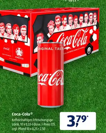 Aldi Süd Coca-cola 10x0,33L Angebot