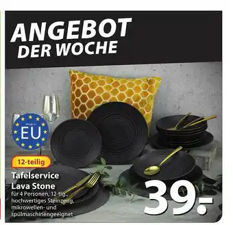 Famila Nord Ost Tafelservice Lava Stone Angebot