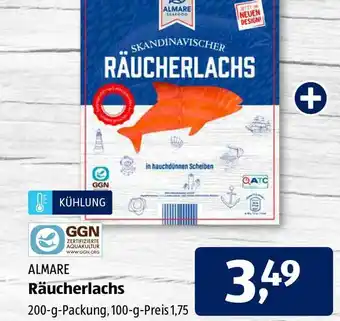 Aldi Süd Almare Räucherlachs 200g Angebot