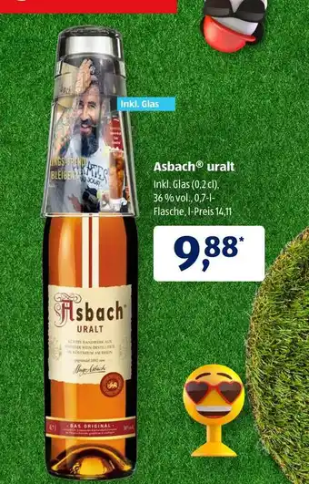 Aldi Süd Asbach Uralt 0,7L Angebot