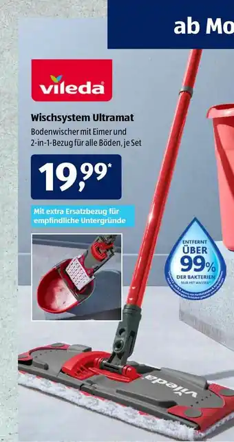 Aldi Süd Vileda Wischsystem Ultramat Angebot