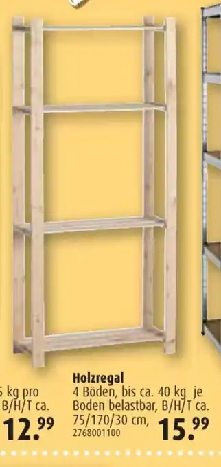 ROLLER Holzregal Angebot