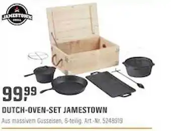 OBI Dutch-oven-set Jamestown Angebot