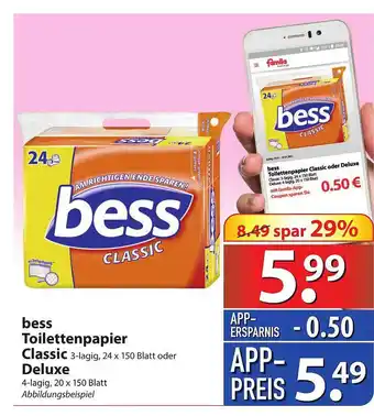 Famila Nord Ost Bess Toilettenpapier Classic Angebot