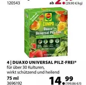 Dehner Duaxo Universal Pilz-frei Angebot