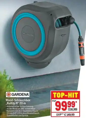 METRO Gardena Wand Schlauchbox ,,RollUp M'' 20 m Angebot