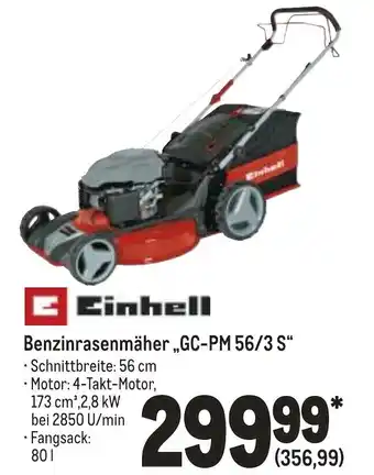 METRO Einhell Benzinrasenmäher ,,GC-PM 56/3 S" Angebot