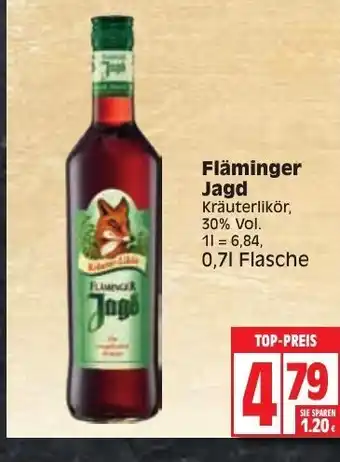 Edeka Flaminger Jagd Krauterlikor 700ml Angebot