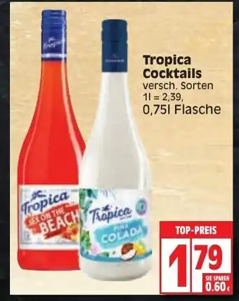 Edeka Tropica Cocktails 750ml Angebot