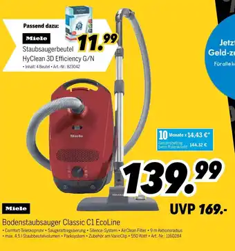 MEDIMAX Miele Bodenstaubsauger Classic C1 EcoLine Angebot