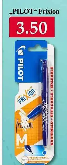 Woolworth Pilot Frixion Angebot